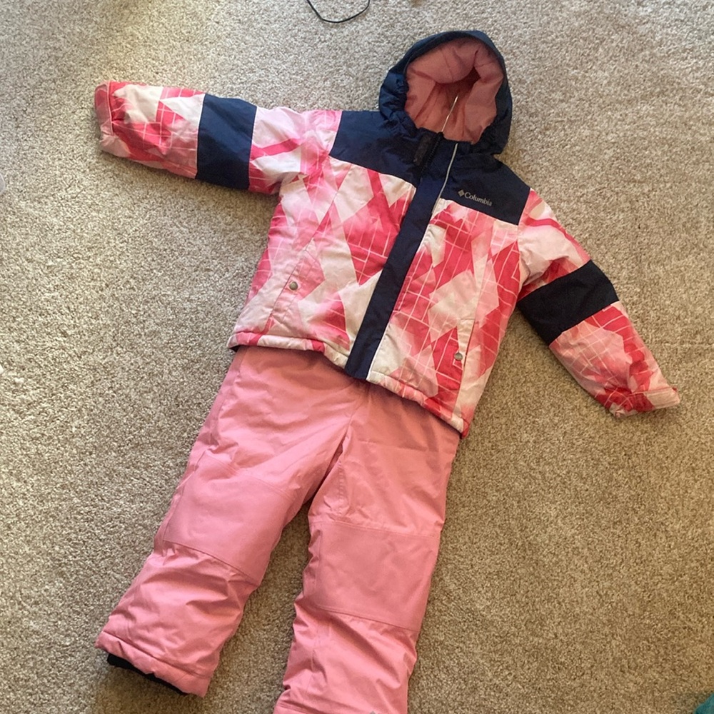 Columbia toddler bugs II set - girls ski outfit 4T